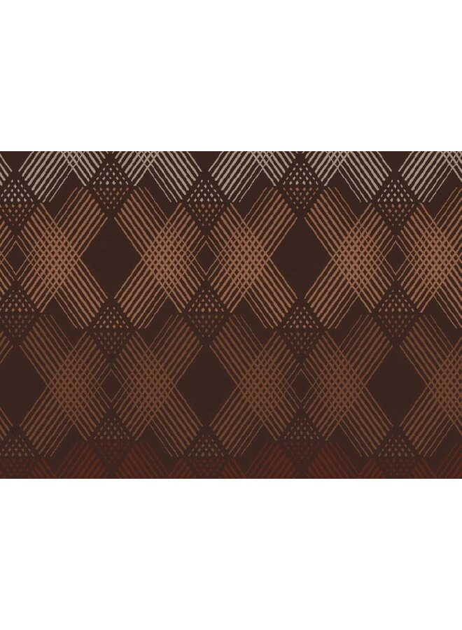 Romanette Dekbedovertrek Avoriaz Terra/Bruin - Flanel