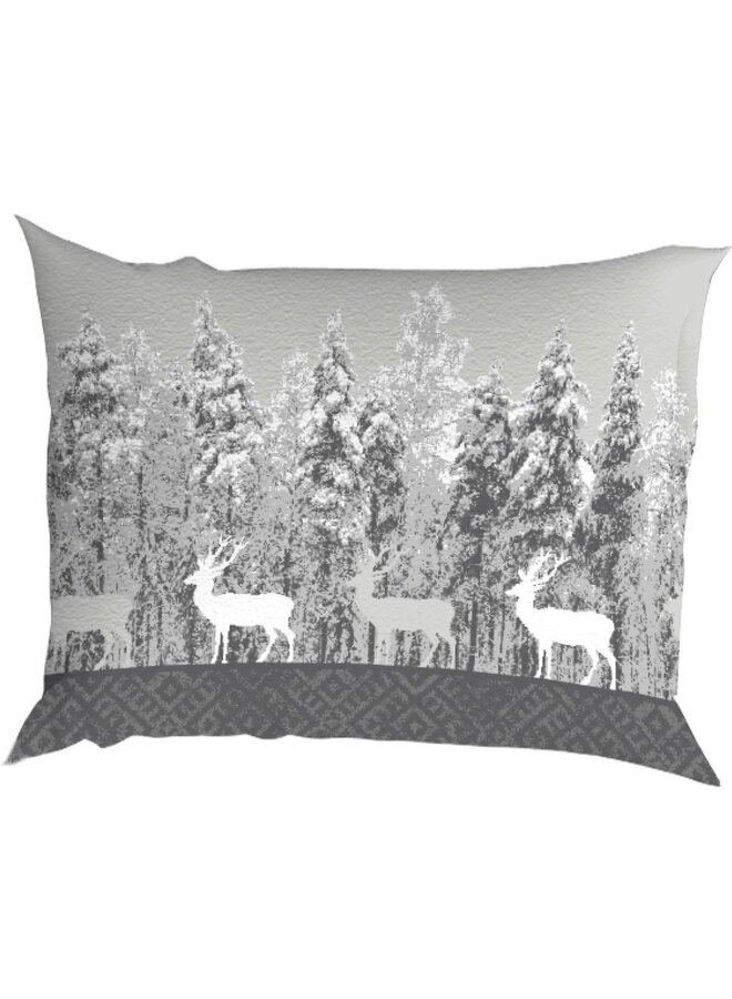 Romanette Dekbedovertrek Rossignol Grijs - Flanel