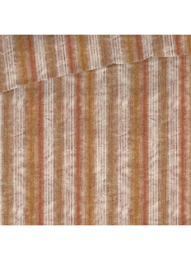 Romanette Dekbedovertrek Kevin Terra/Bruin - Flanel