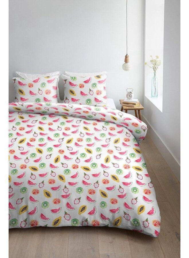 Ambiante Dekbedovertrek Tutti Frutti Multi - Katoen