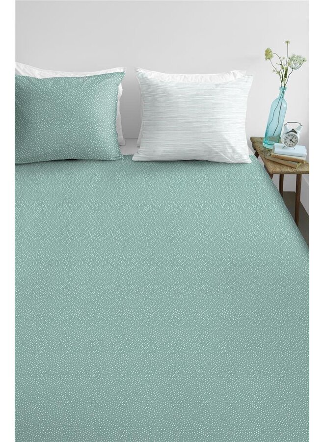 Ambiante Dekbedovertrek Kenyon Groen - Katoen