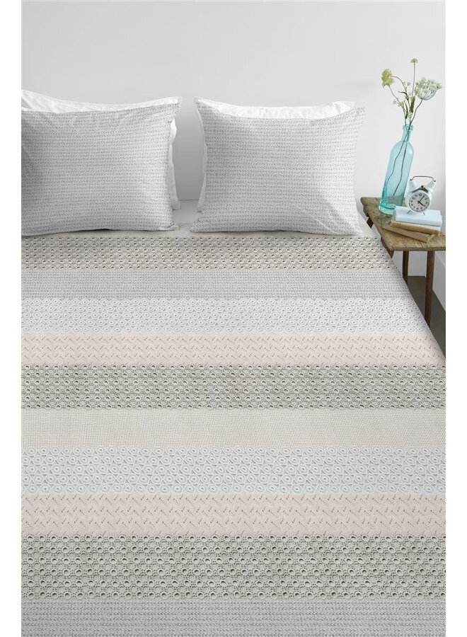 Ambiante Dekbedovertrek Laine Naturel - Katoen