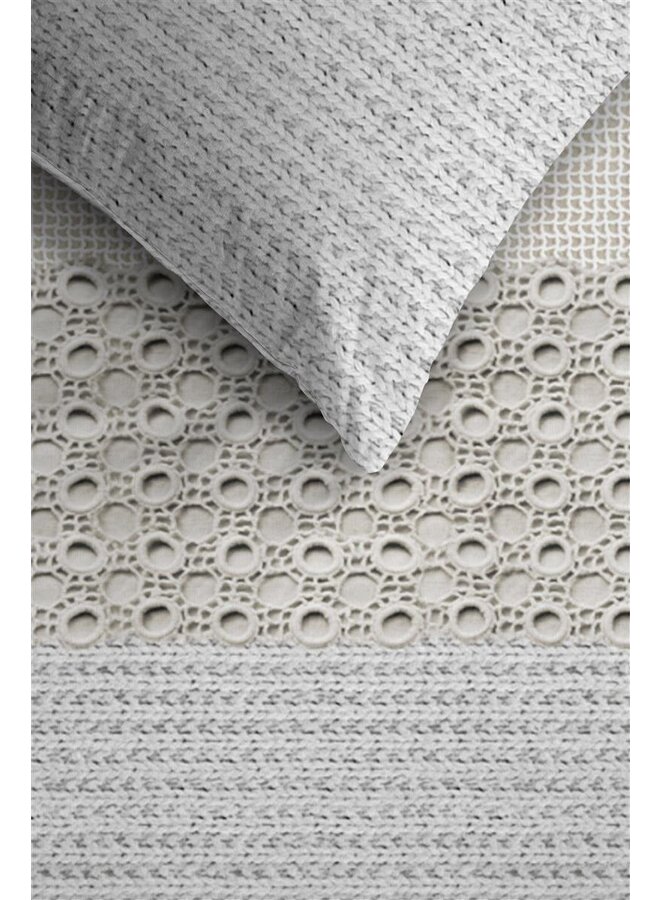 Ambiante Dekbedovertrek Laine Naturel - Katoen