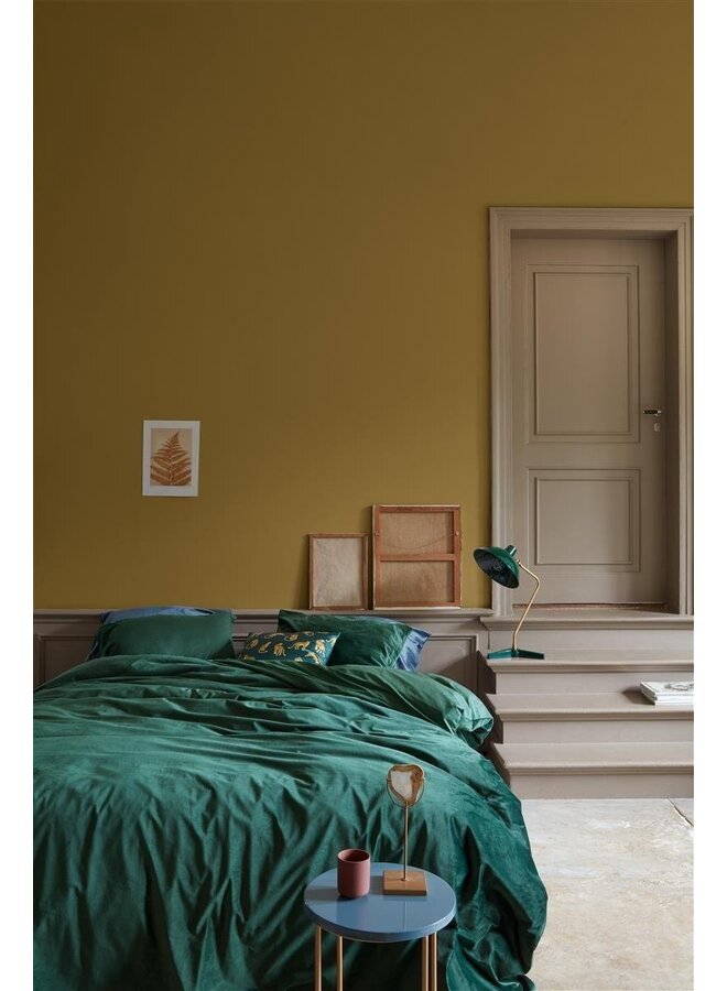 At Home Dekbedovertrek Tender Groen - Velvet