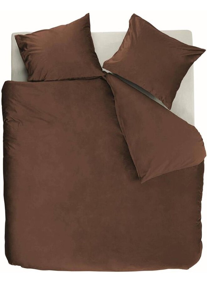 Dekbedovertrek Tender Bruin - Velvet PL2