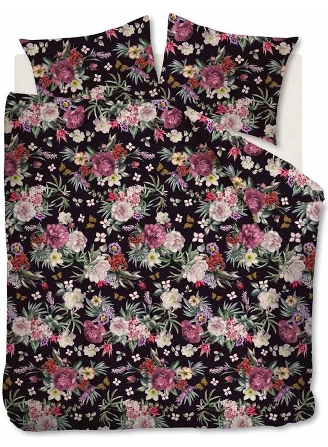 Dekbedovertrek Leila Multi - Katoensatijn PL2