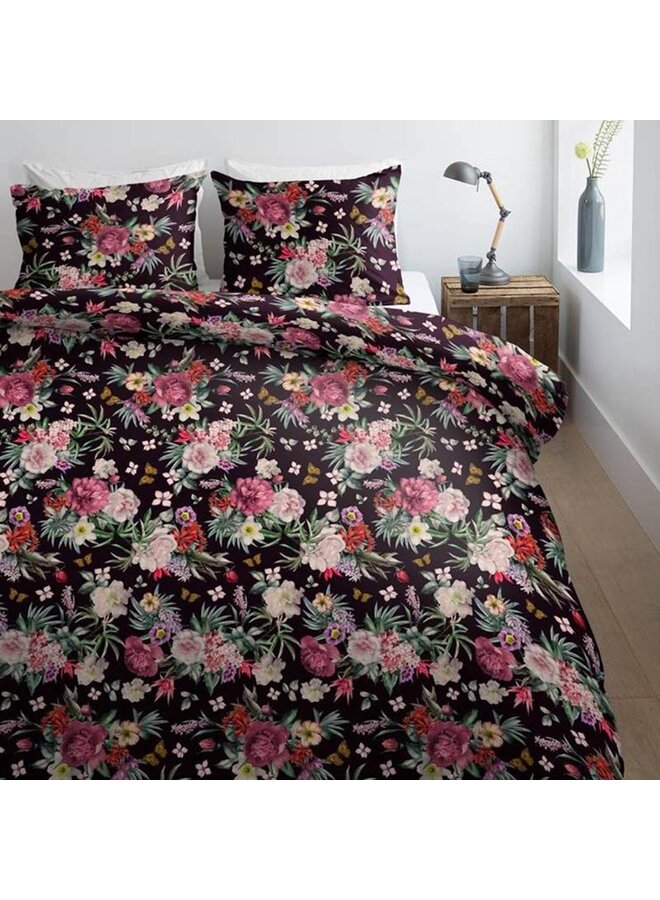 Ambiante Dekbedovertrek Leila Multi - Katoensatijn