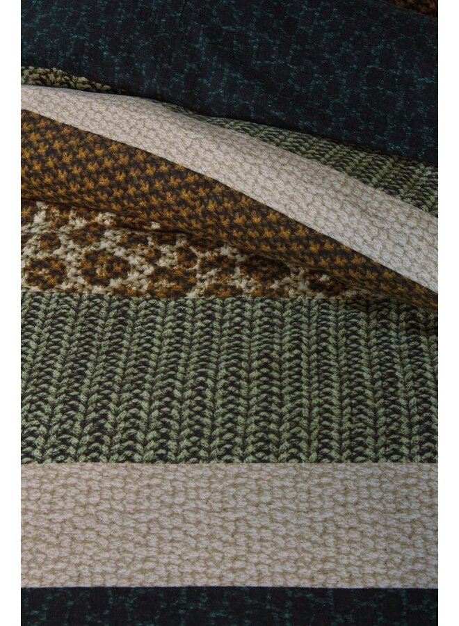 Beddinghouse Dekbedovertrek Gino Groen - Flanel