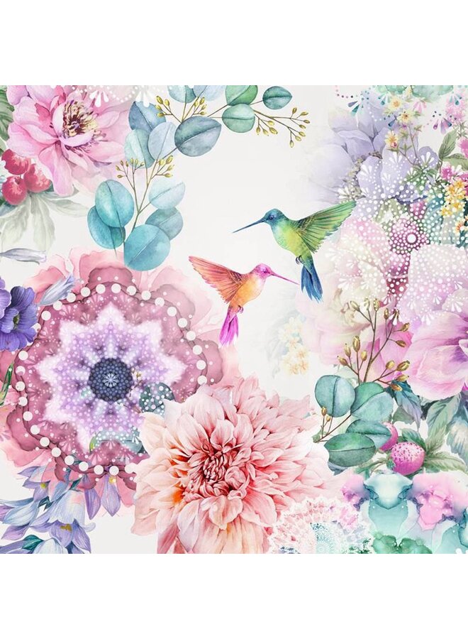 HIP Dekbedovertrek Isaye Multi - Katoensatijn