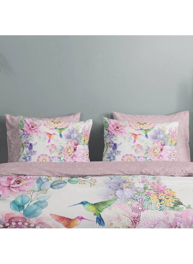 HIP Dekbedovertrek Isaye Multi - Katoensatijn