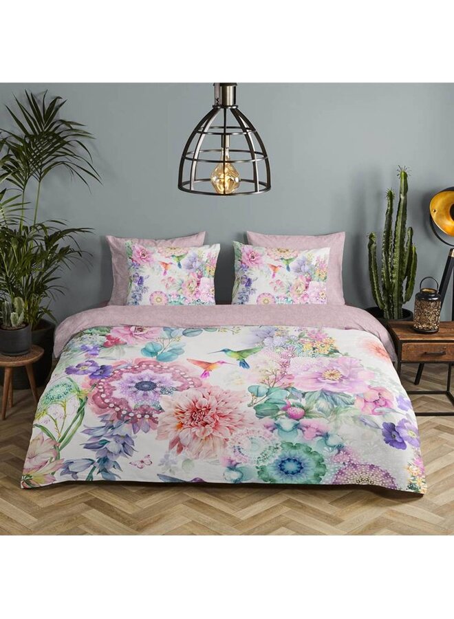 HIP Dekbedovertrek Isaye Multi - Katoensatijn