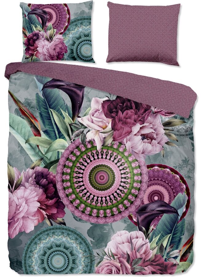 Dekbedovertrek Bandhura Multi - Katoensatijn