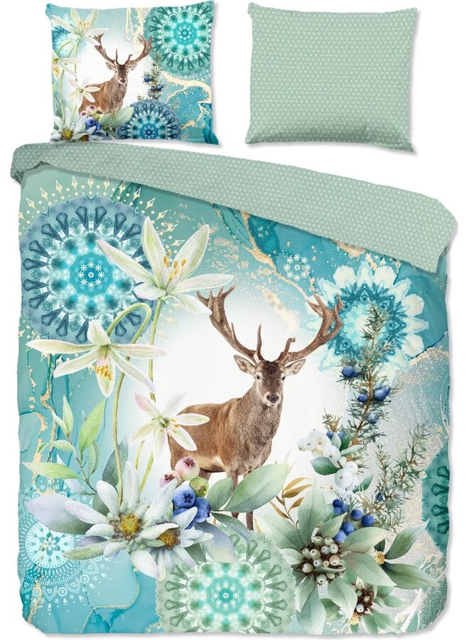 Dekbedovertrek Xela Multi - Katoensatijn PL1