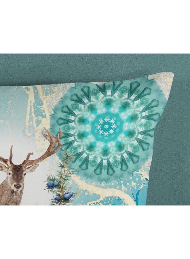 HIP Dekbedovertrek Xela Multi - Katoensatijn