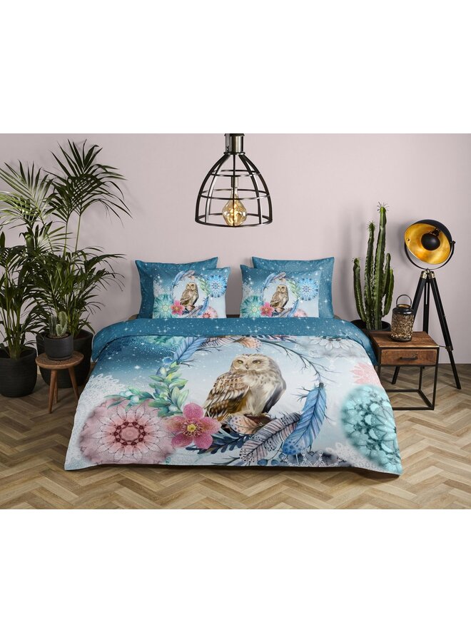 HIP Dekbedovertrek Kolya Multi - Katoensatijn