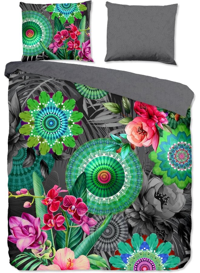 Dekbedovertrek Thirze Multi - Katoensatijn PL1