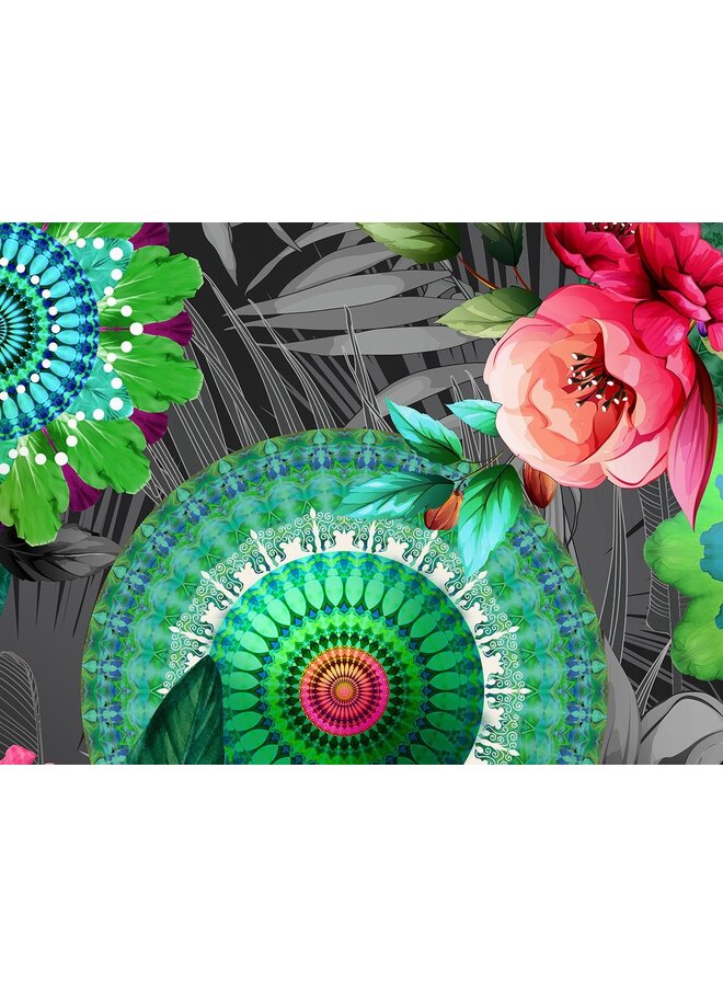 HIP Dekbedovertrek Thirze Multi - Katoensatijn