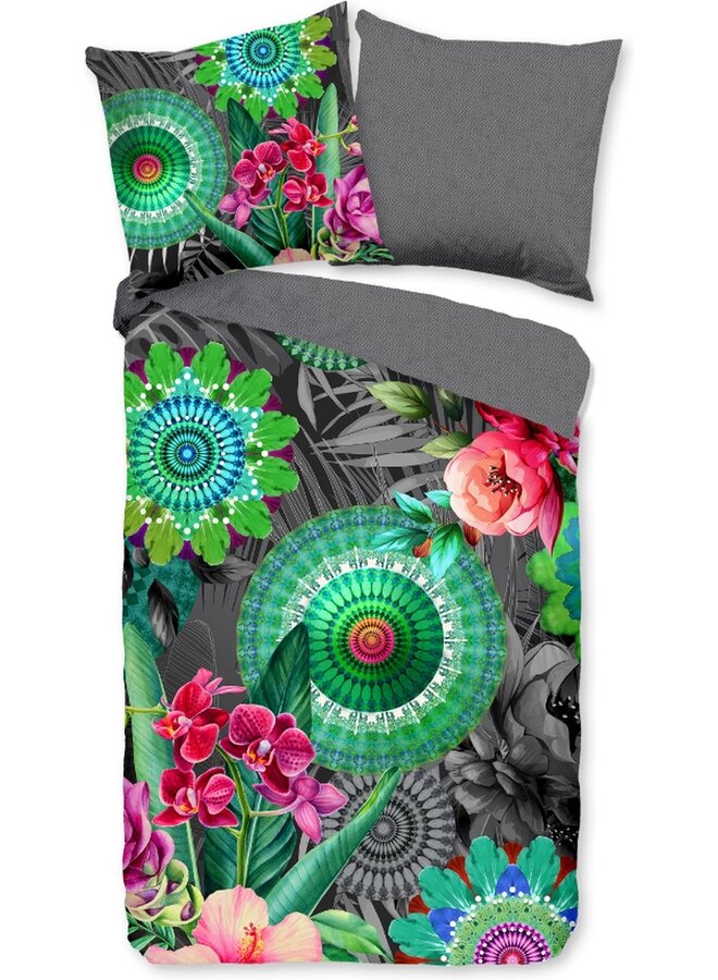 HIP Dekbedovertrek Thirze Multi - Katoensatijn