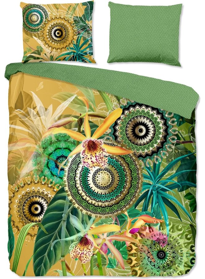 Dekbedovertrek Yissa Multi - Katoensatijn PL2