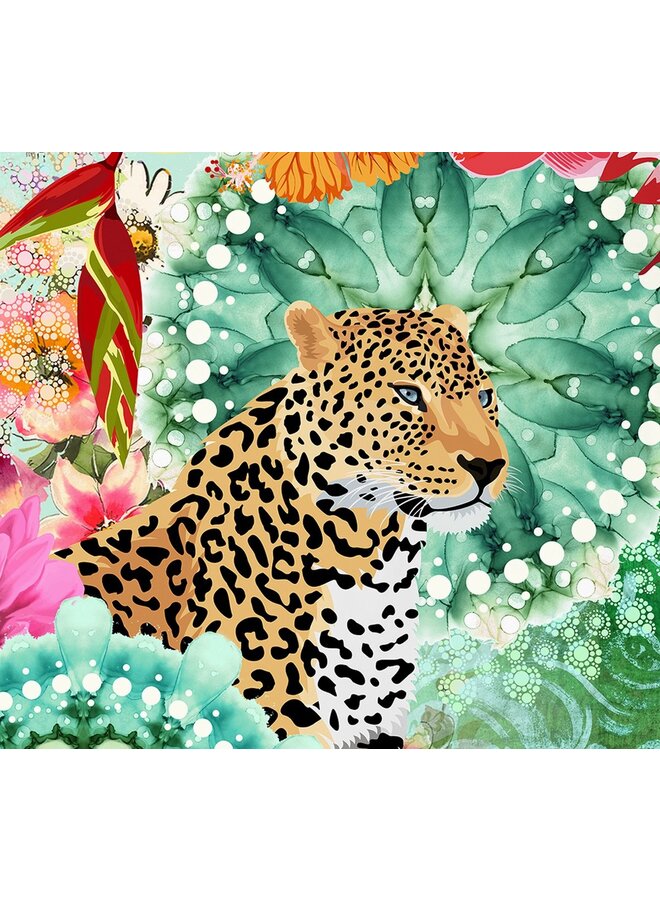 HIP Dekbedovertrek Ximena Multi - Katoensatijn