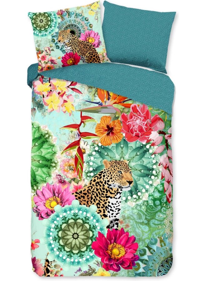 HIP Dekbedovertrek Ximena Multi - Katoensatijn