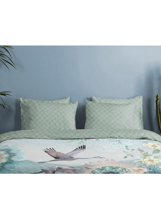 HIP Dekbedovertrek Kimora Multi - Katoensatijn