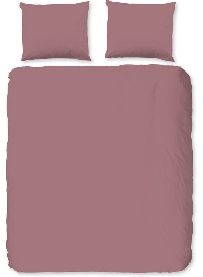 Dekbedovertrek Dusty Roze - Kateonsatijn
