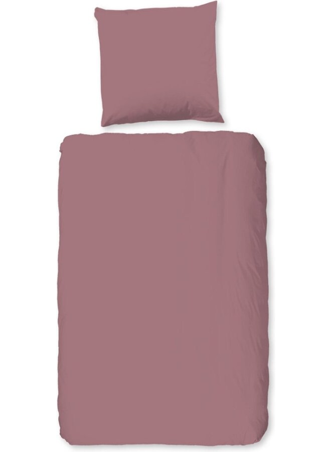 HIP Dekbedovertrek Dusty Roze - Kateonsatijn