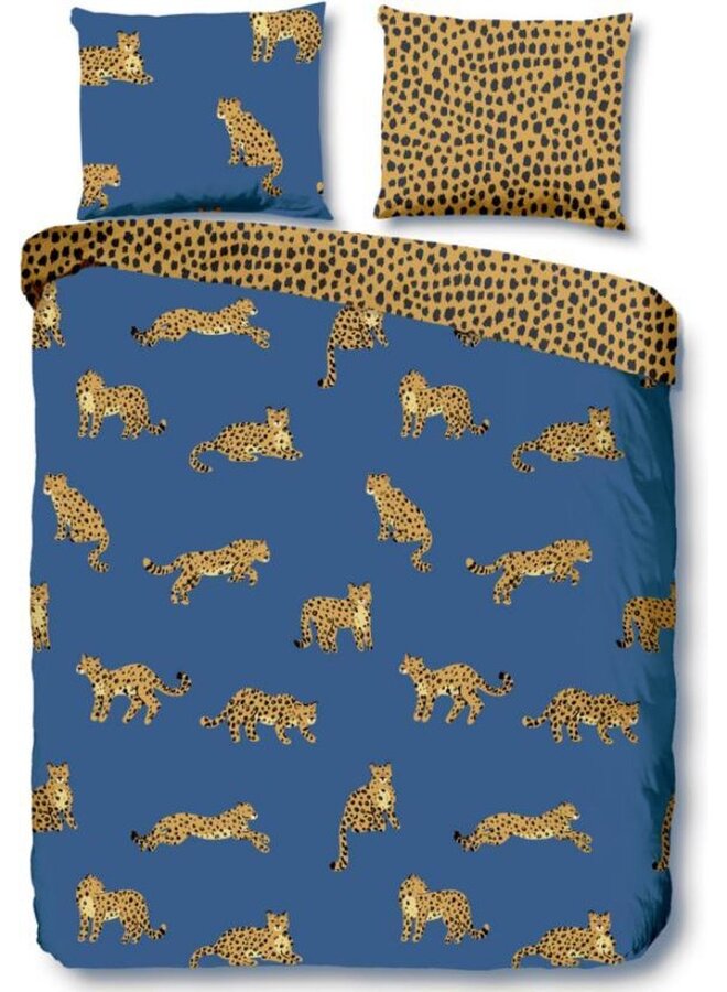 Dekbedovertrek Leopards Blauw - Katoen PL3