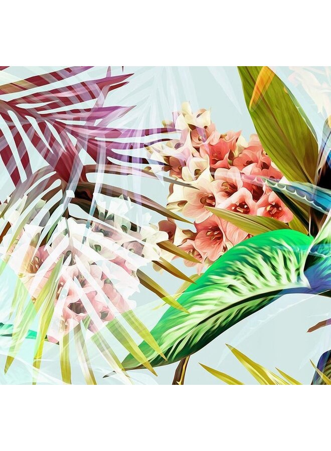 Good Morning Dekbedovertrek Helena Multi - Katoen