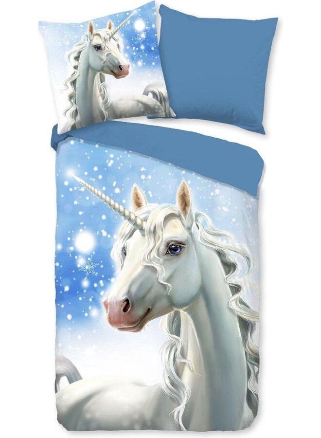 Dekbedovertrek Kids Freeze Blauw - Flanel