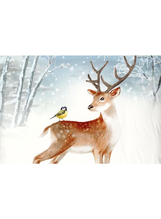 Good Morning Dekbedovertrek Kids Fay Blauw - Flanel