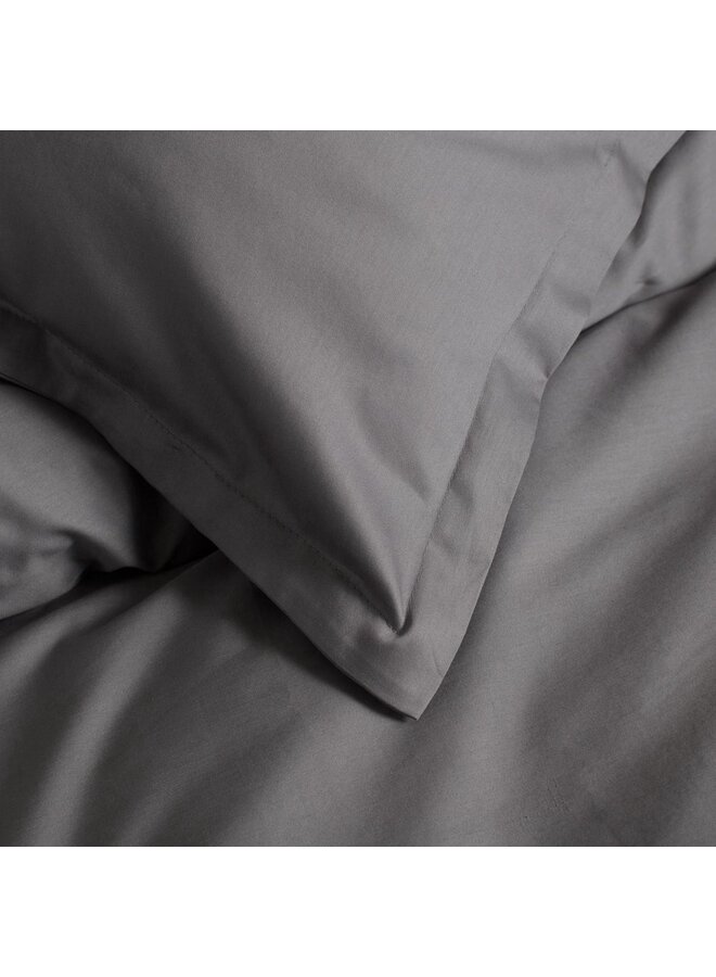 Cinderella Dekbedovertrek Sundays Antraciet - Katoensatijn