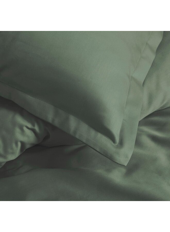 Cinderella Dekbedovertrek Sundays Donker Groen - Katoensatijn