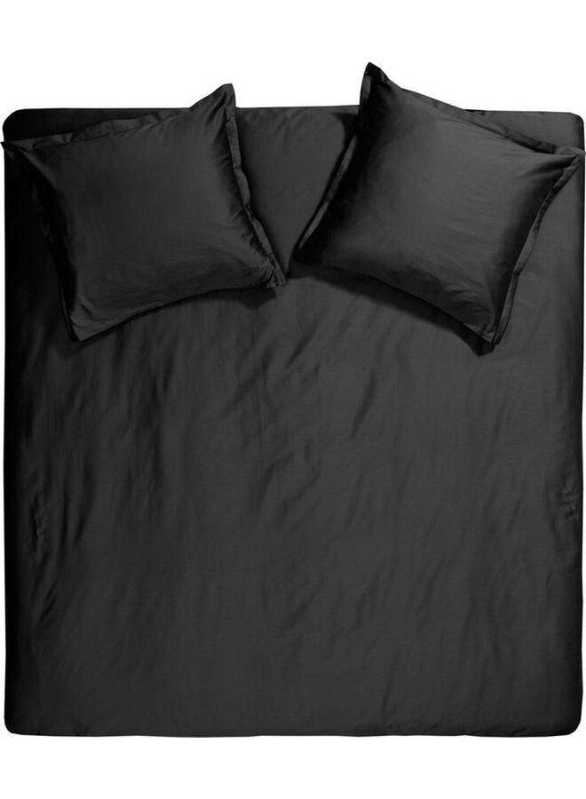 Dekbedovertrek Sundays Zwart - Katoensatijn