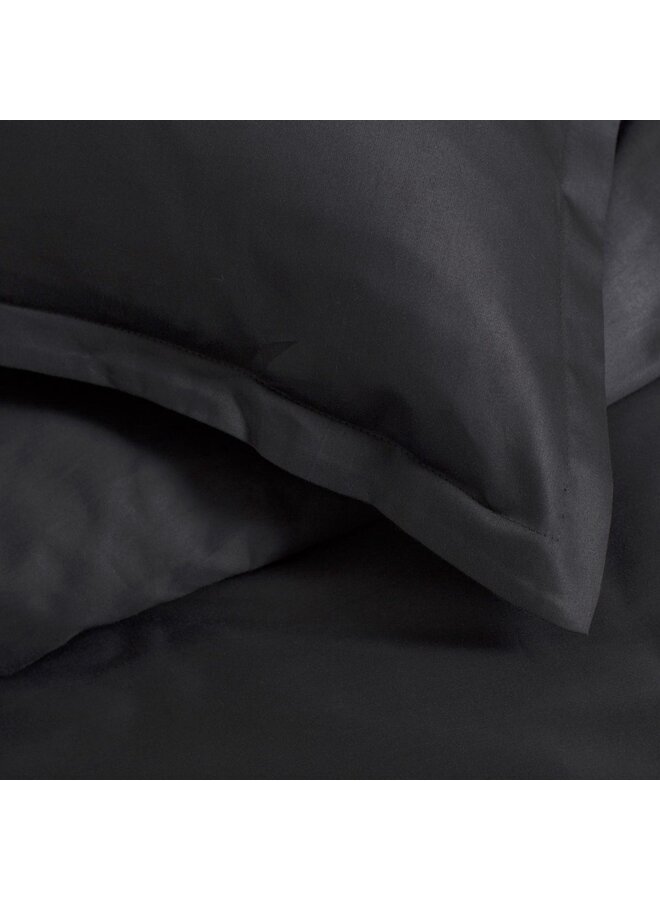 Cinderella Dekbedovertrek Sundays Zwart - Katoensatijn