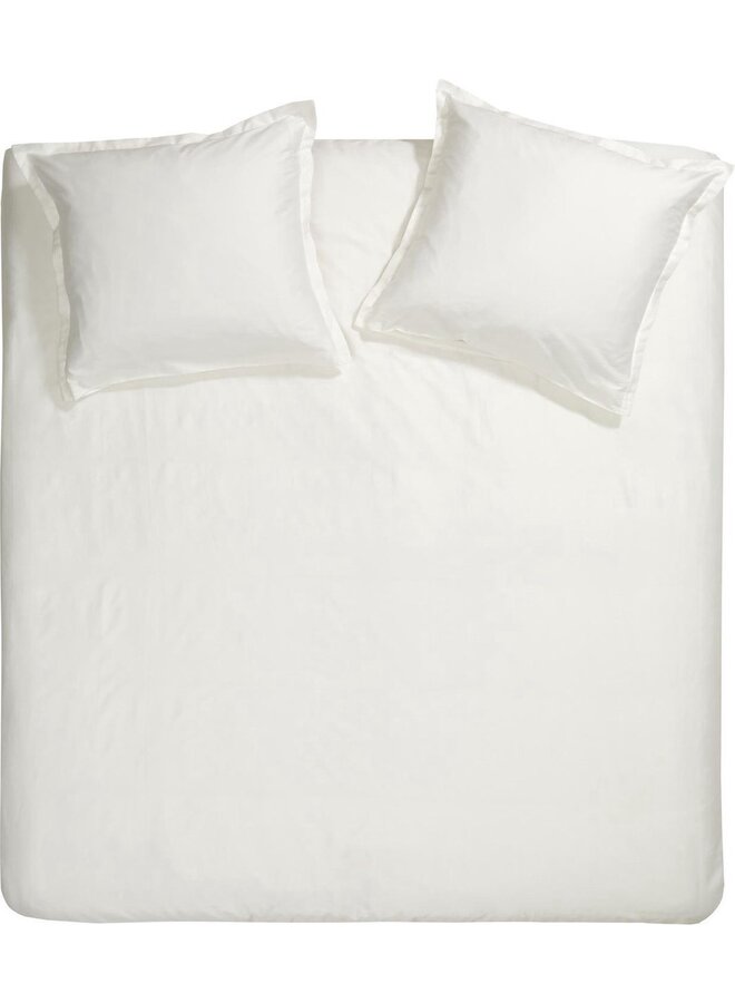 Dekbedovertrek Sundays Ivoor - Katoensatijn
