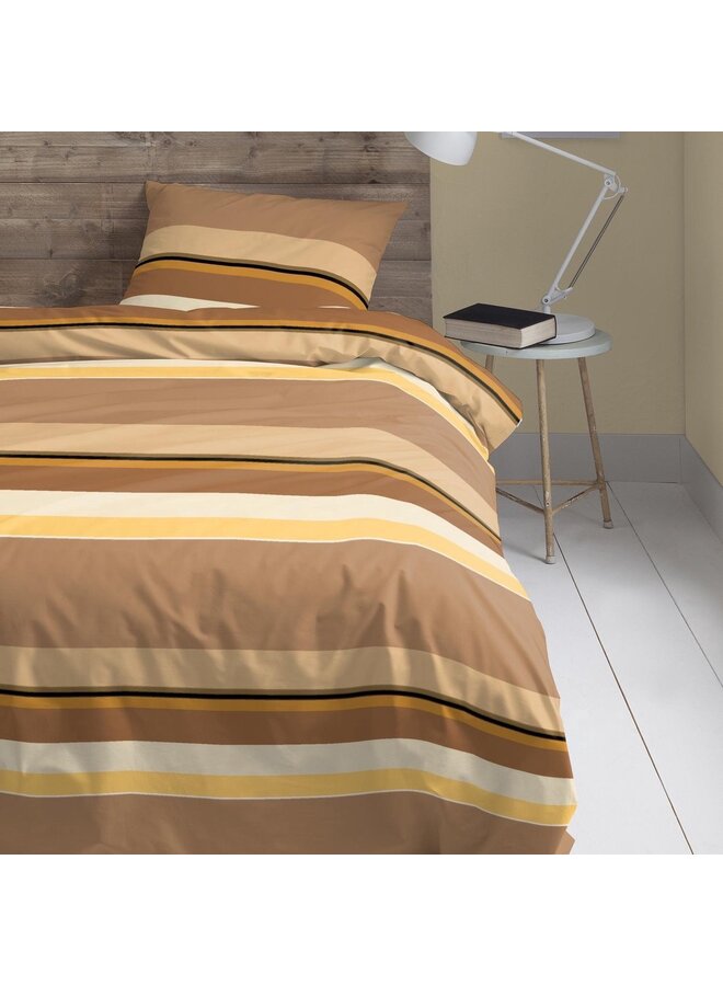 Cinderella Dekbedovertrek Cuba Zand - Flanel