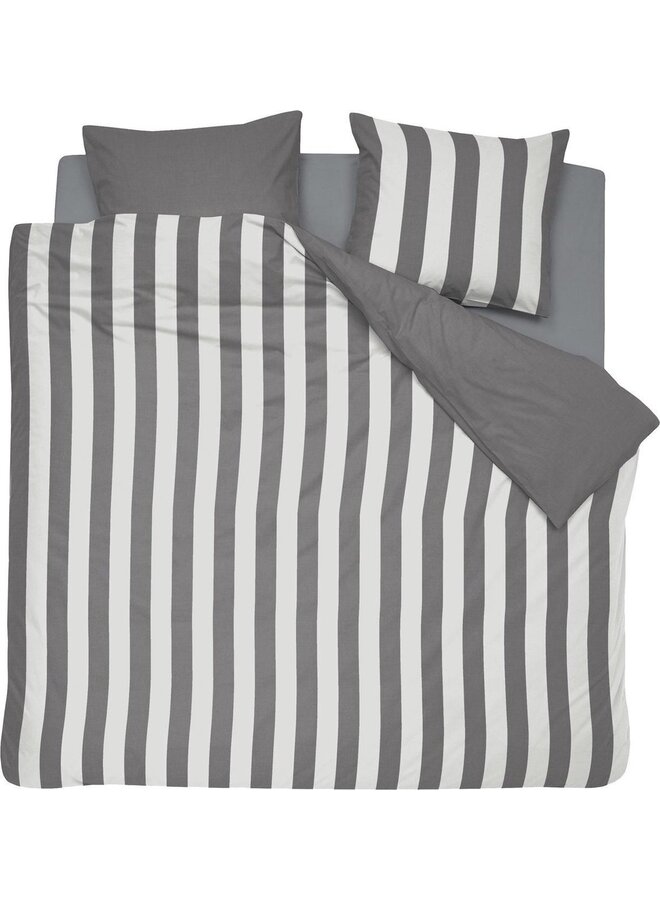 Dekbedovertrek Laine Grijs - Flanel PL3