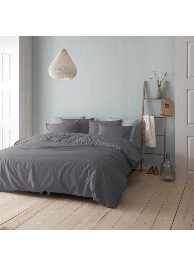 Cinderella Dekbedovertrek Morning Antraciet - Flanel