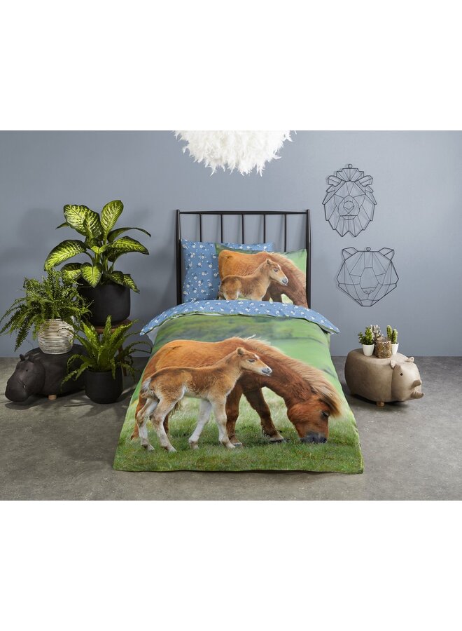 Good Morning Dekbedovertrek Kids Regine Multi - Katoen