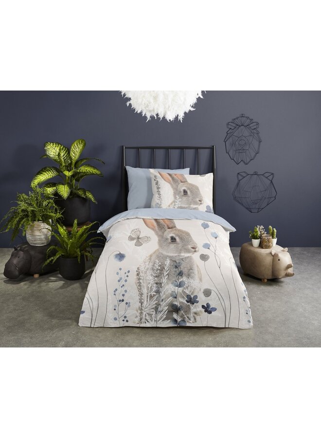 Good Morning Dekbedovertrek Kids Ravi Creme - Katoen