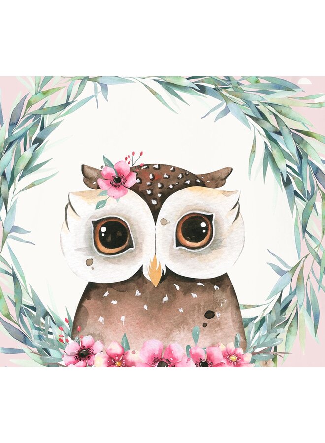 Good Morning Dekbedovertrek Kids Katoen Roze - Katoen