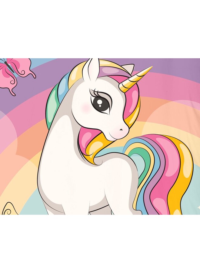 Good Morning Dekbedovertrek Kids Dash Multi - Katoen