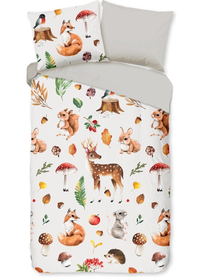 Dekbedovertrek Kids Autumn Multi - Flanel PL3