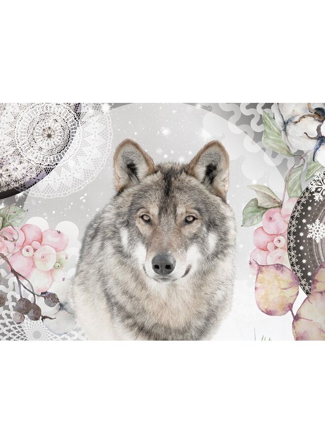 HIP Dekbedovertrek Isaci Grijs - Flanel