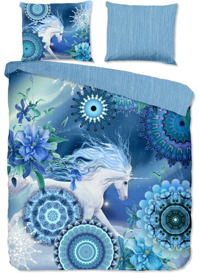 Dekbedovertrek Lumi Blauw - Flanel