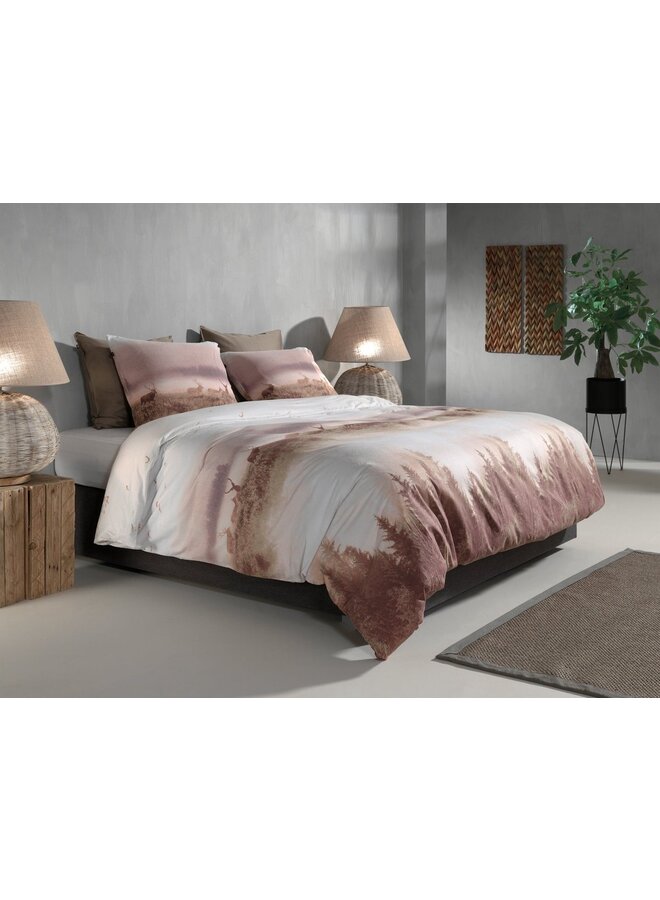 ZO! Home Dekbedovertrek Nizan Naturel - Flanel