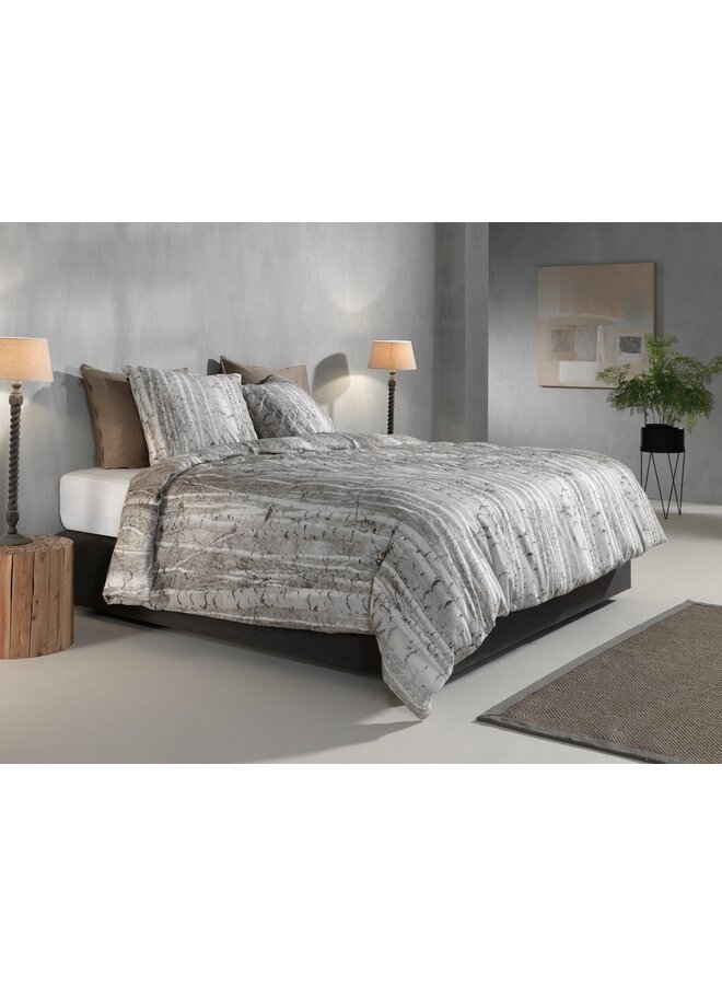 ZO! Home Dekbedovertrek Ihime Naturel - Flanel