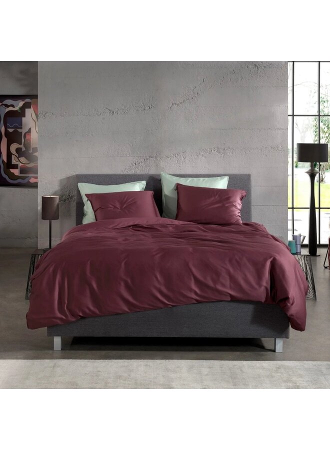 ZO! Home Dekbedovertrek Satinado Paars - Katoensatijn